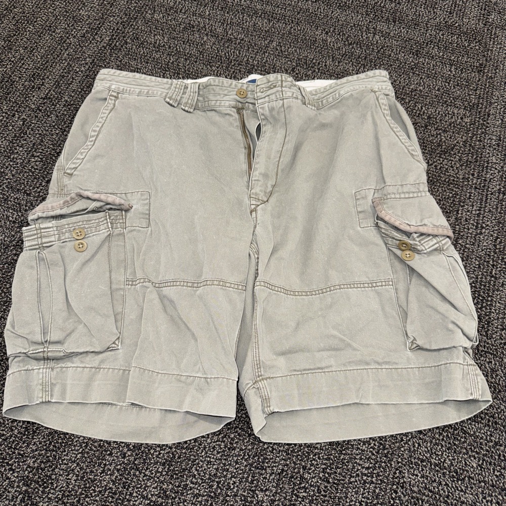 Polo Ralph Lauren Cargo Shorts Mens Size 40 Chino Canvas Shorts